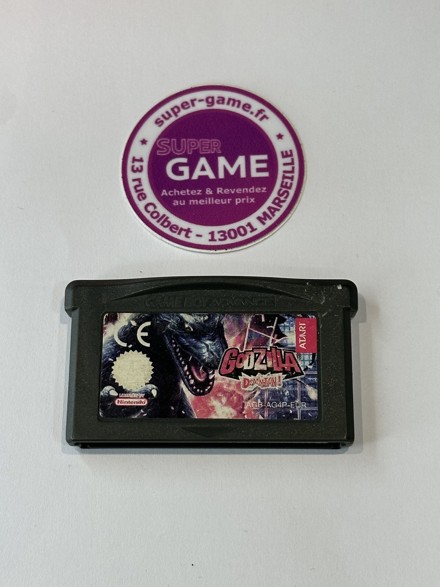 GODZILLA DOMINATION ! - sans boite - GAMEBOY ADVANCE