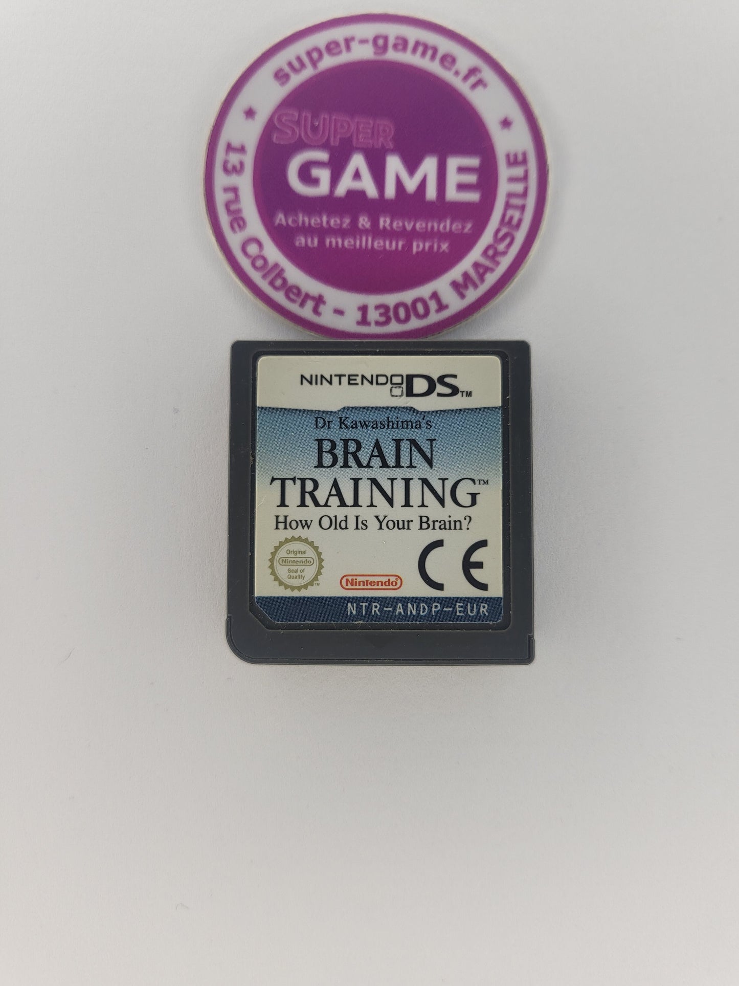 DR KAWASHIMA'S BRAIN TRAINING HOW OLD IS YOUR BRAIN? - sans boite - DS
