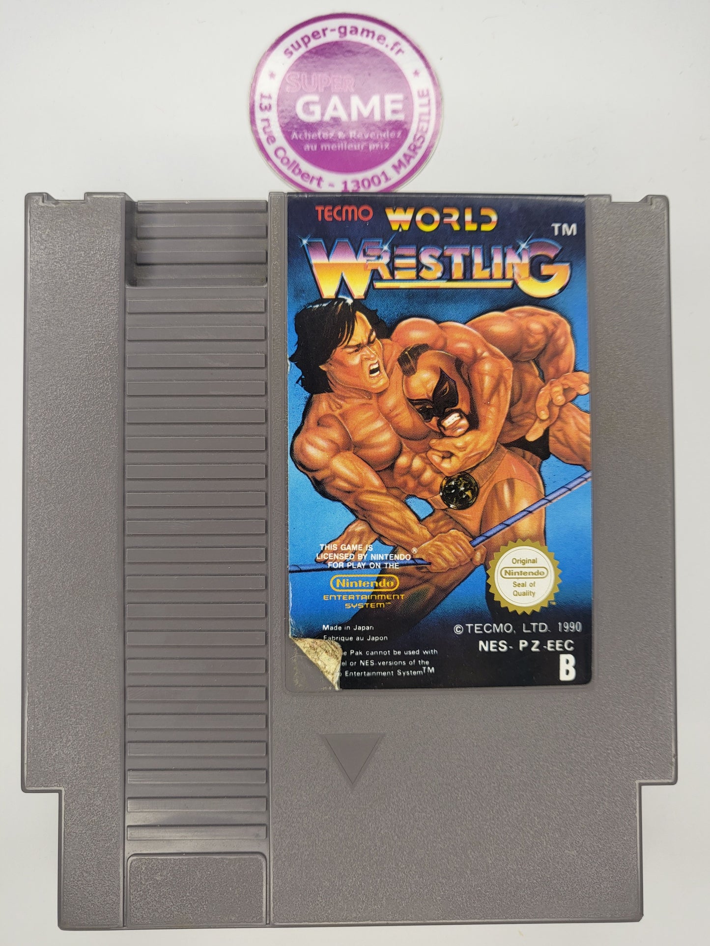 WORLD WRESTLING - sans boite - NES