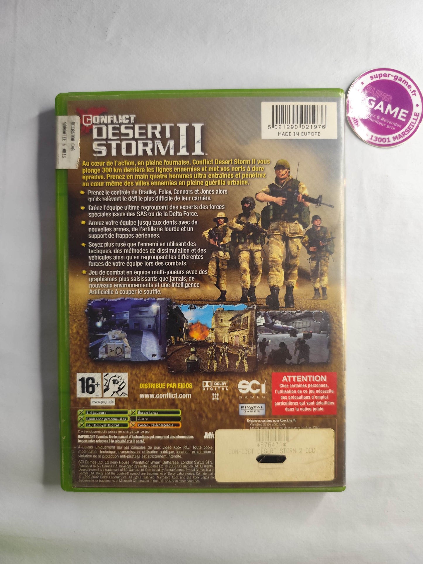 CONFLICT: DESERT STORM 2 - XBOX