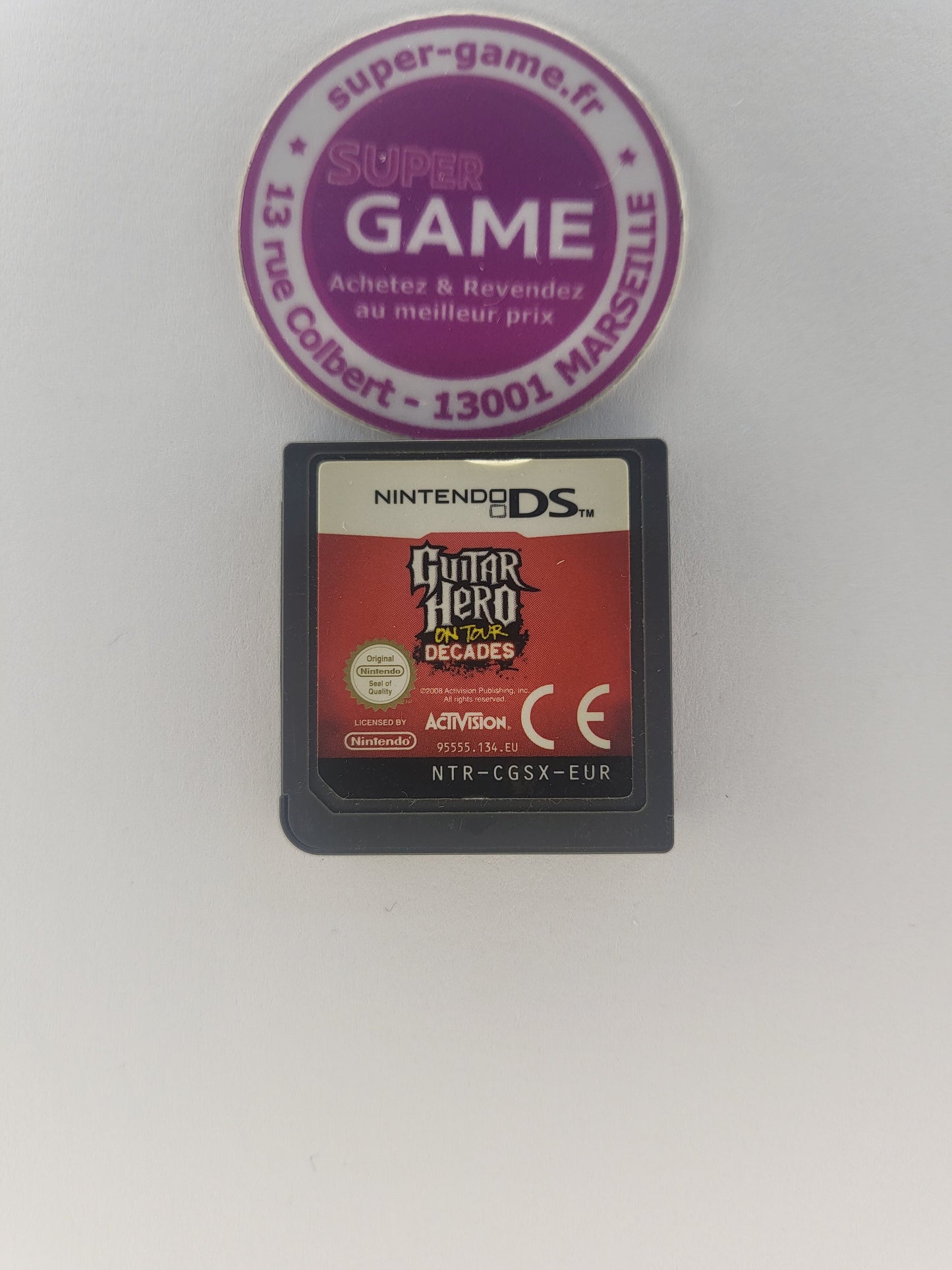 GUITAR HERO ON TOUR DECADES - sans boite - DS