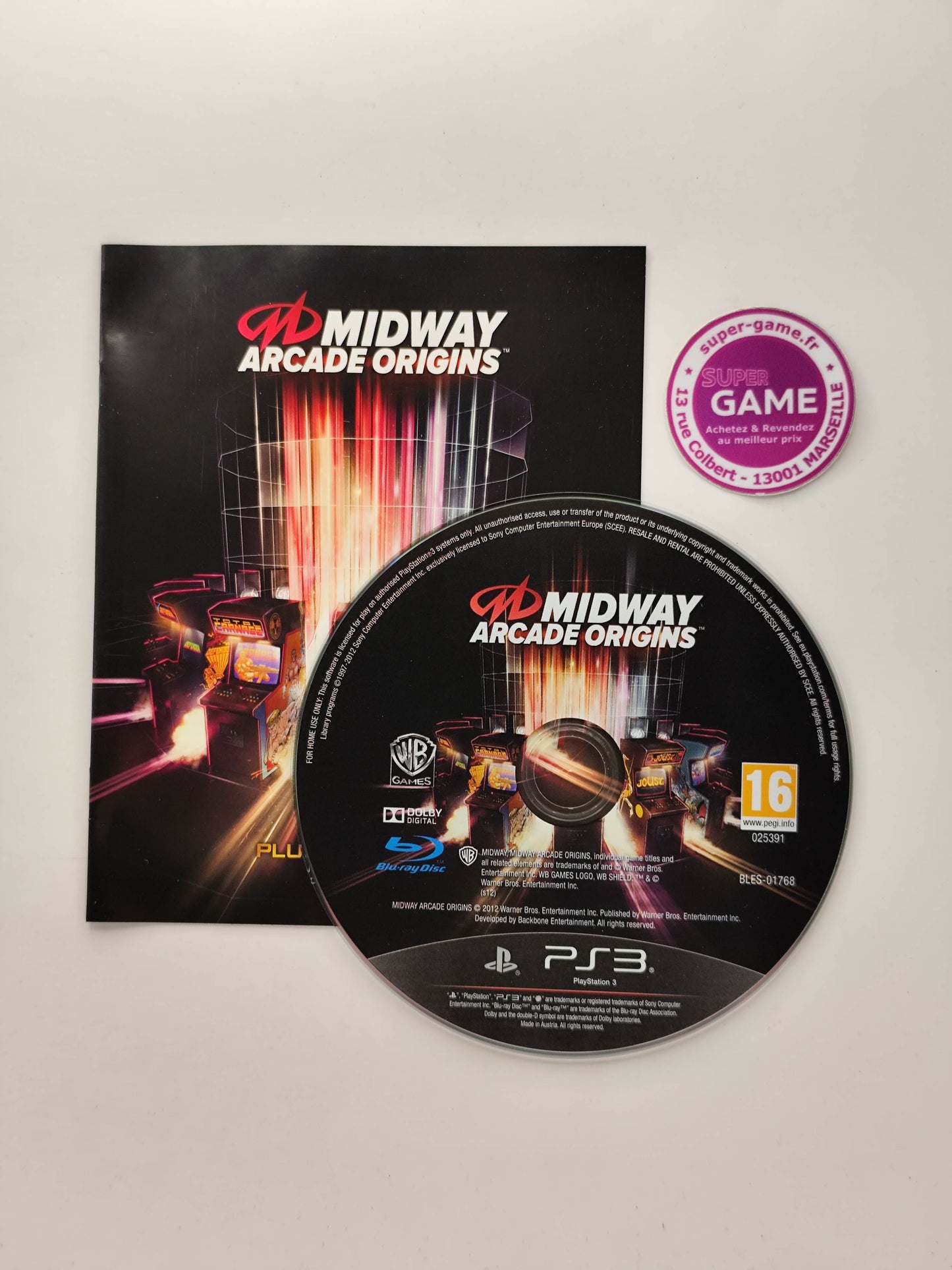 MIDWAY ARCADE ORIGINS - PS3