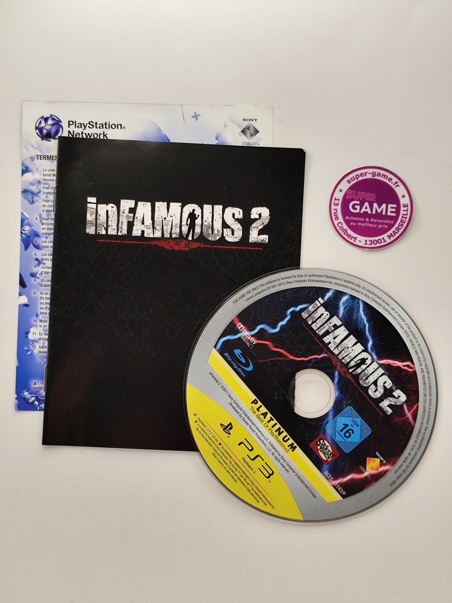 INFAMOUS 2 - Platinum - PS3