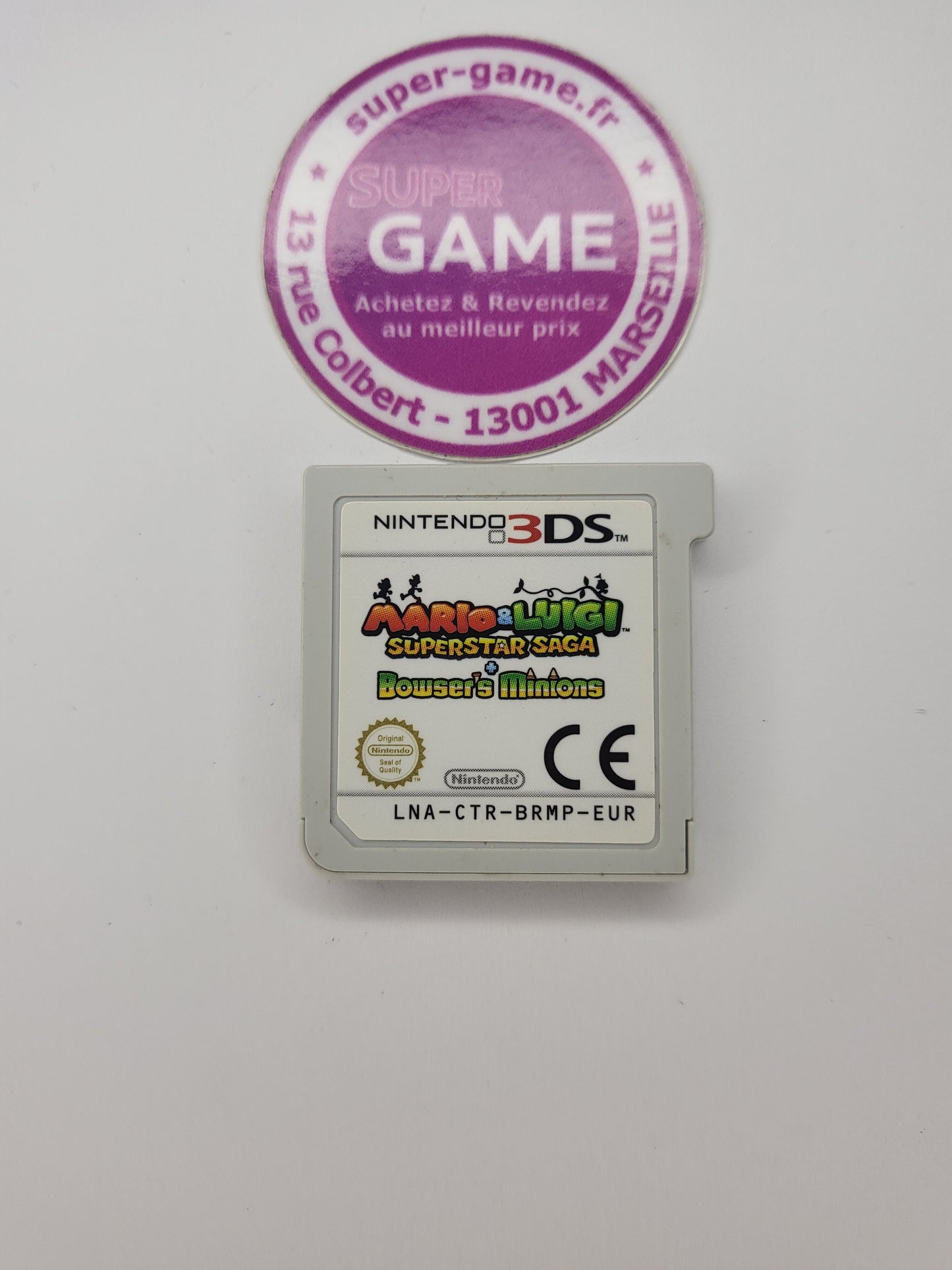 MARIO & LUIGI SUPERSTAR SAGA + BOWSER'S MINIONS - sans boite - 3DS
