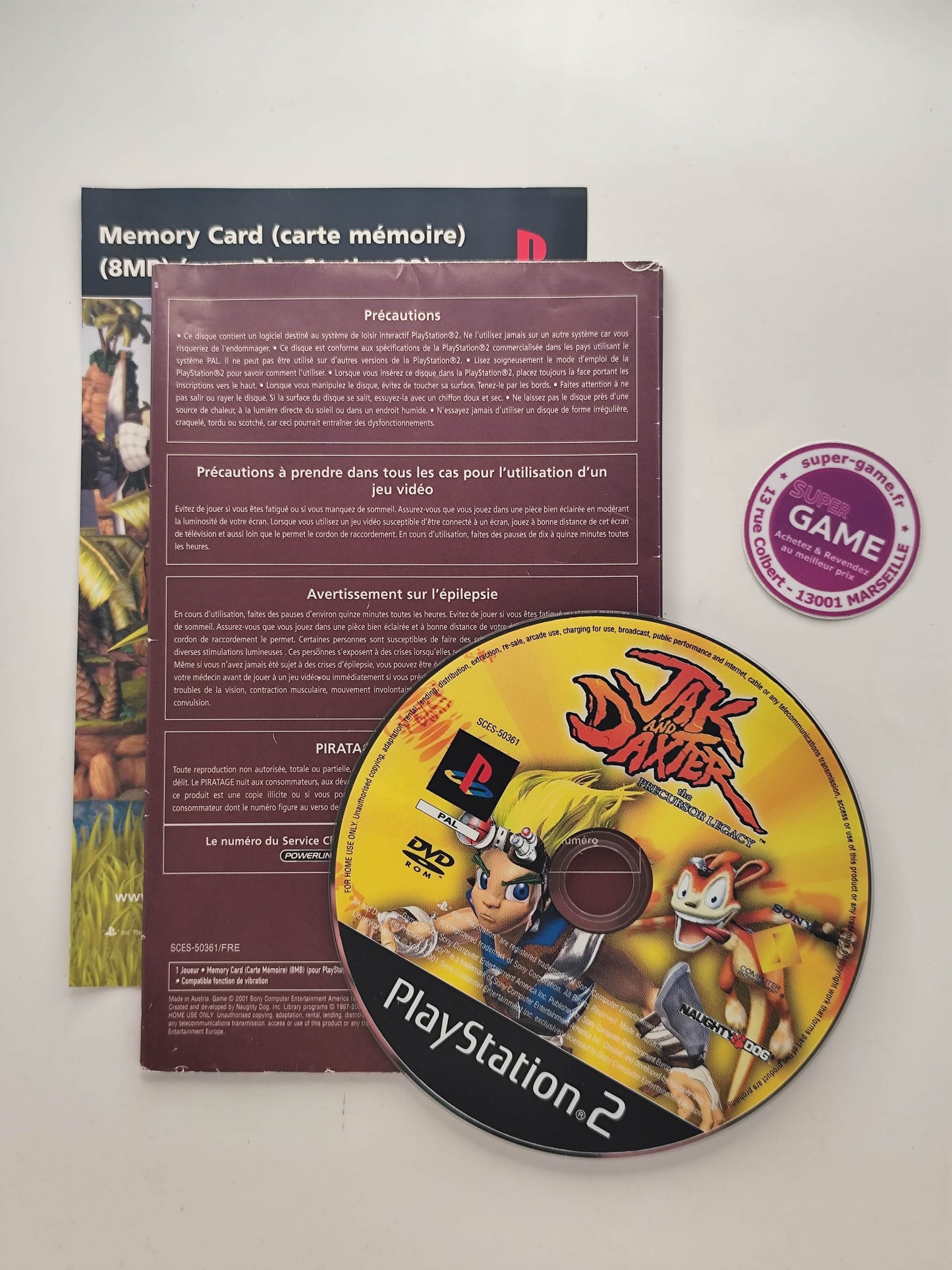 JAK AND DAXTER THE PRECURSOR LEGACY - PS2