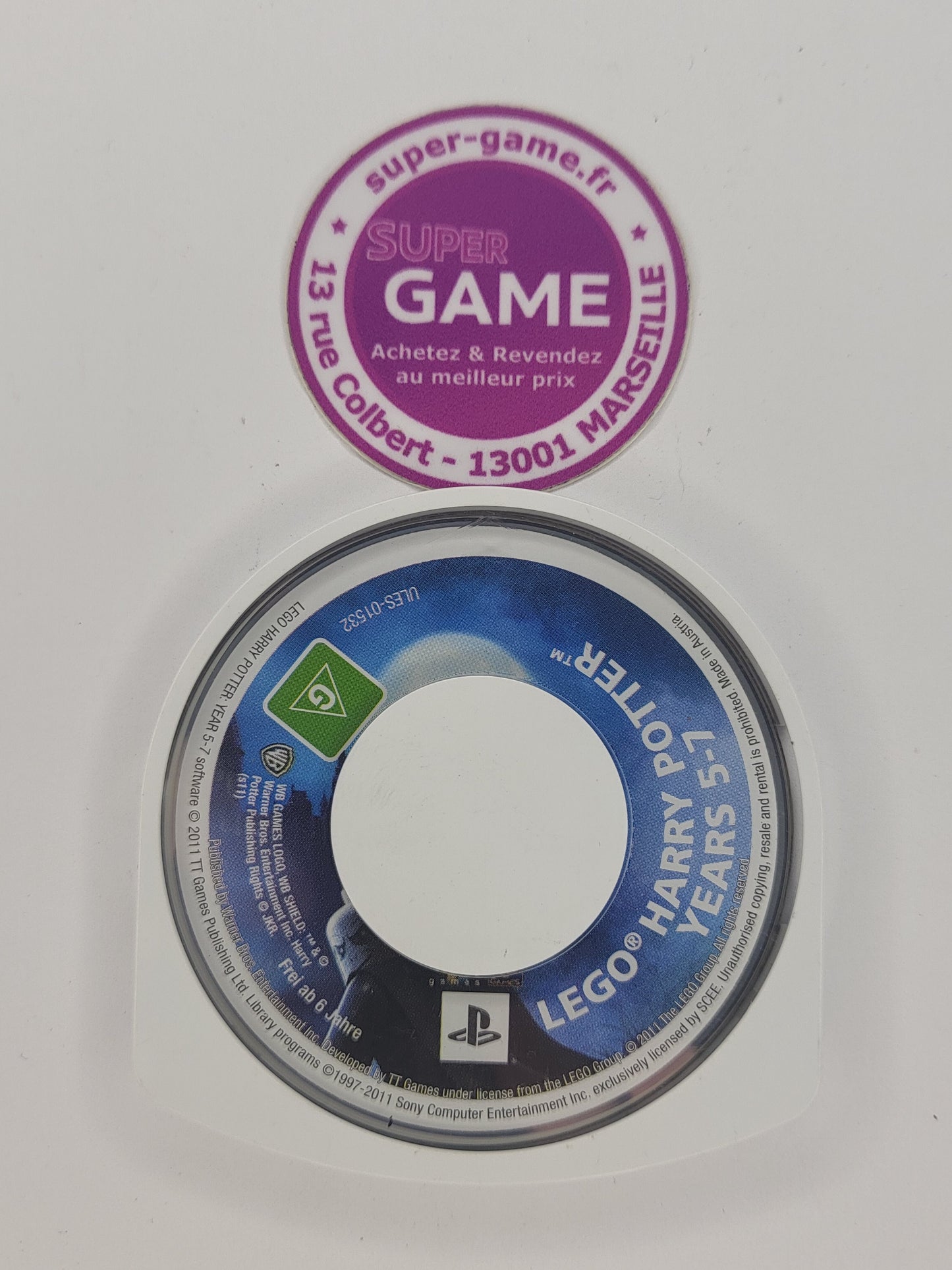 LEGO HARRY POTTER YEARS 5-7 - sans boite - PSP