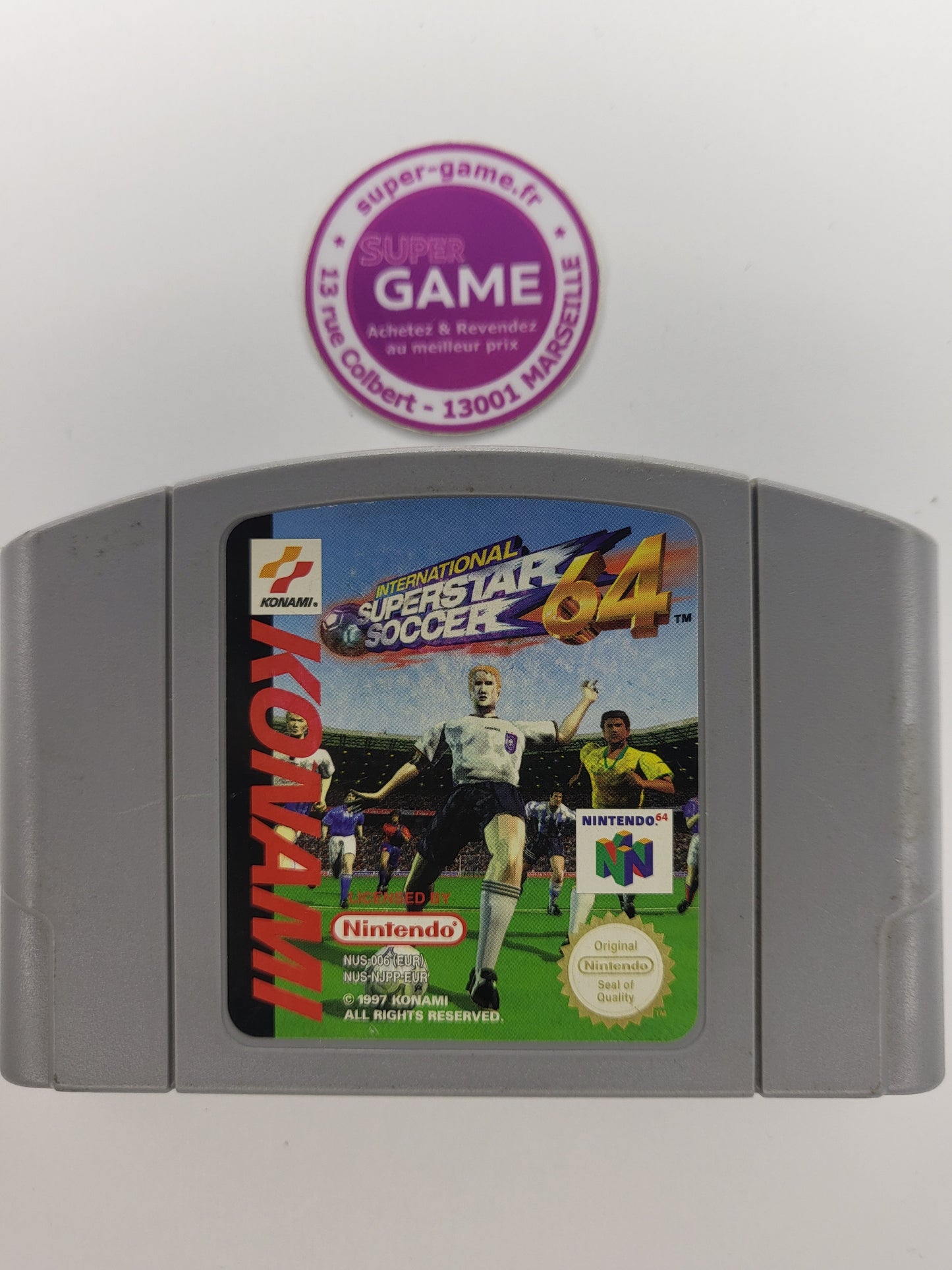INTERNATIONAL SUPERSTAR SOCCER 64 - sans boite - NINTENDO64