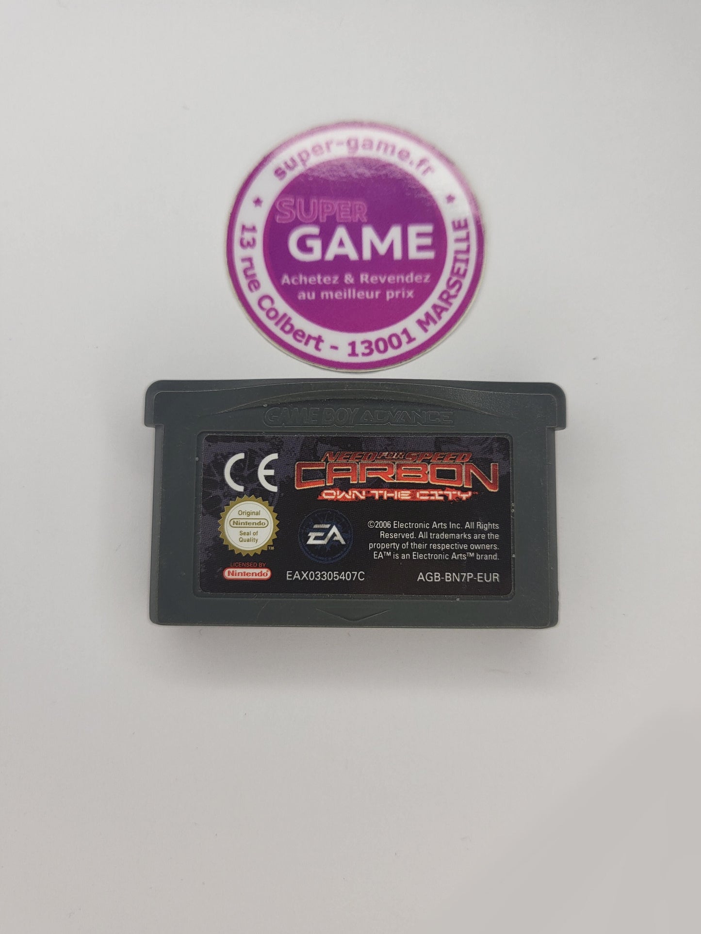 NEED FOR SPEED CARBON OWN THE CITY - sans boite - GAMEBOY ADVANCE