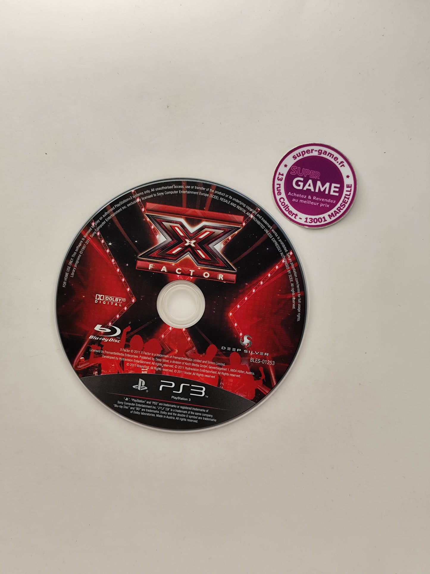 X FACTOR - PS3