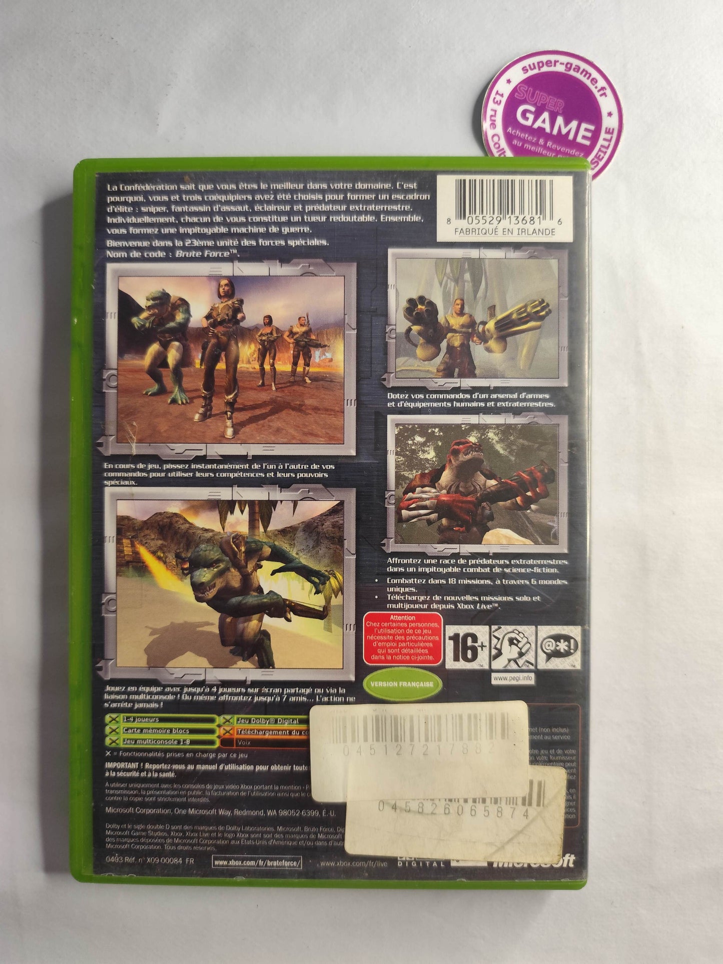 BRUTE FORCE - XBOX