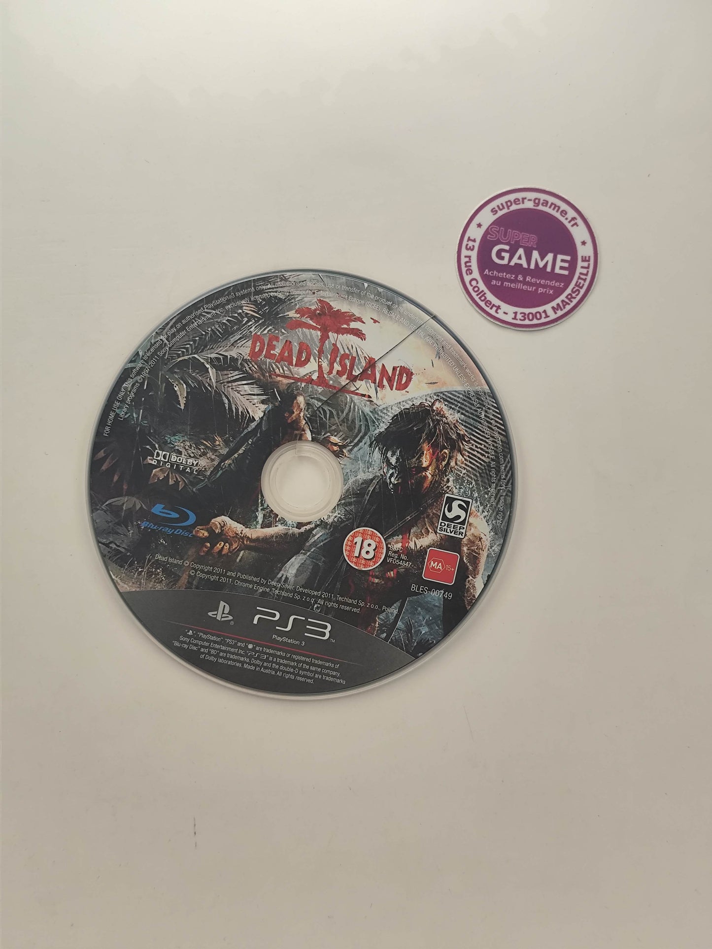 DEAD ISLAND - PS3