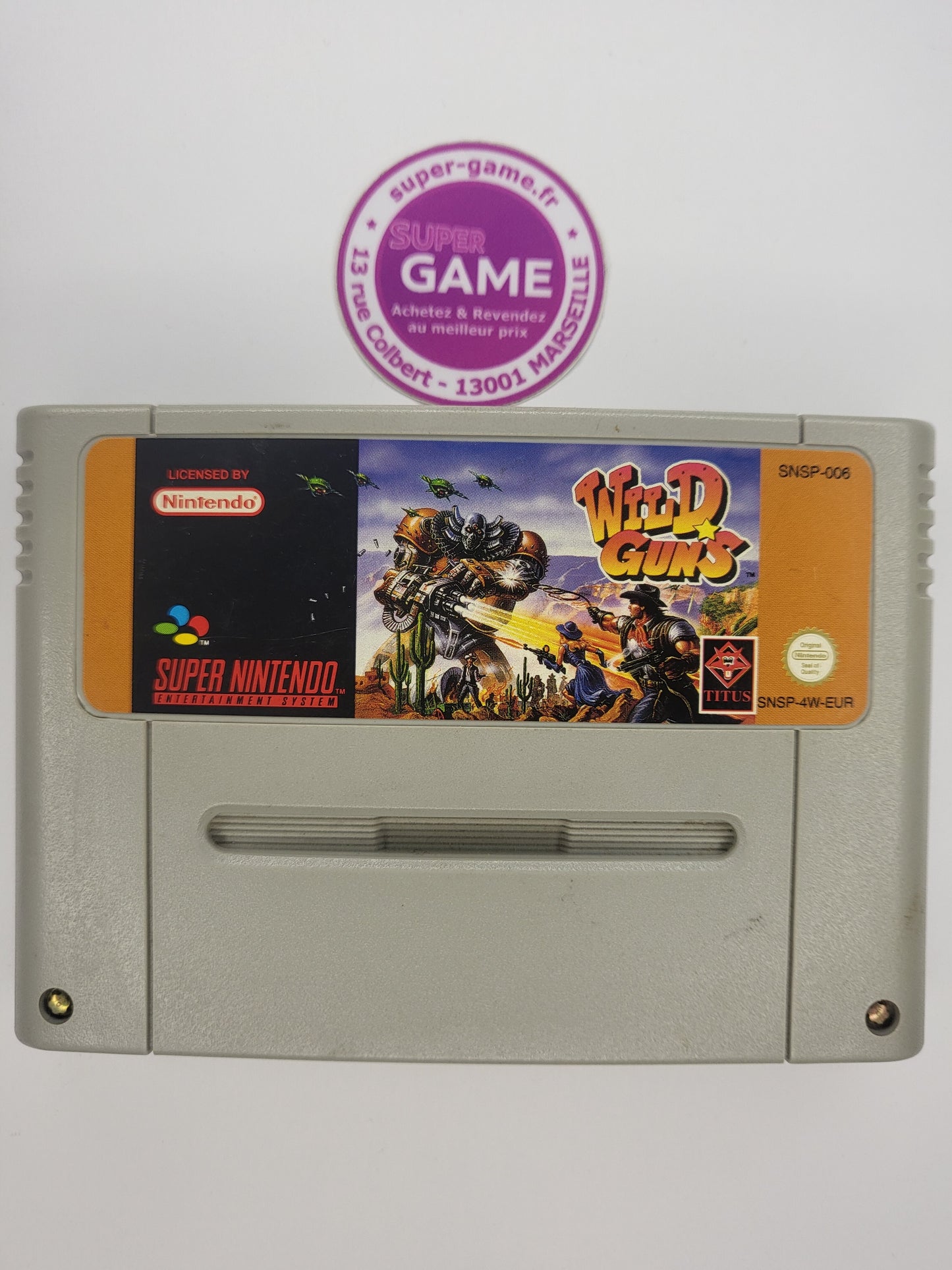 WILD GUNS - sans boite - SNES