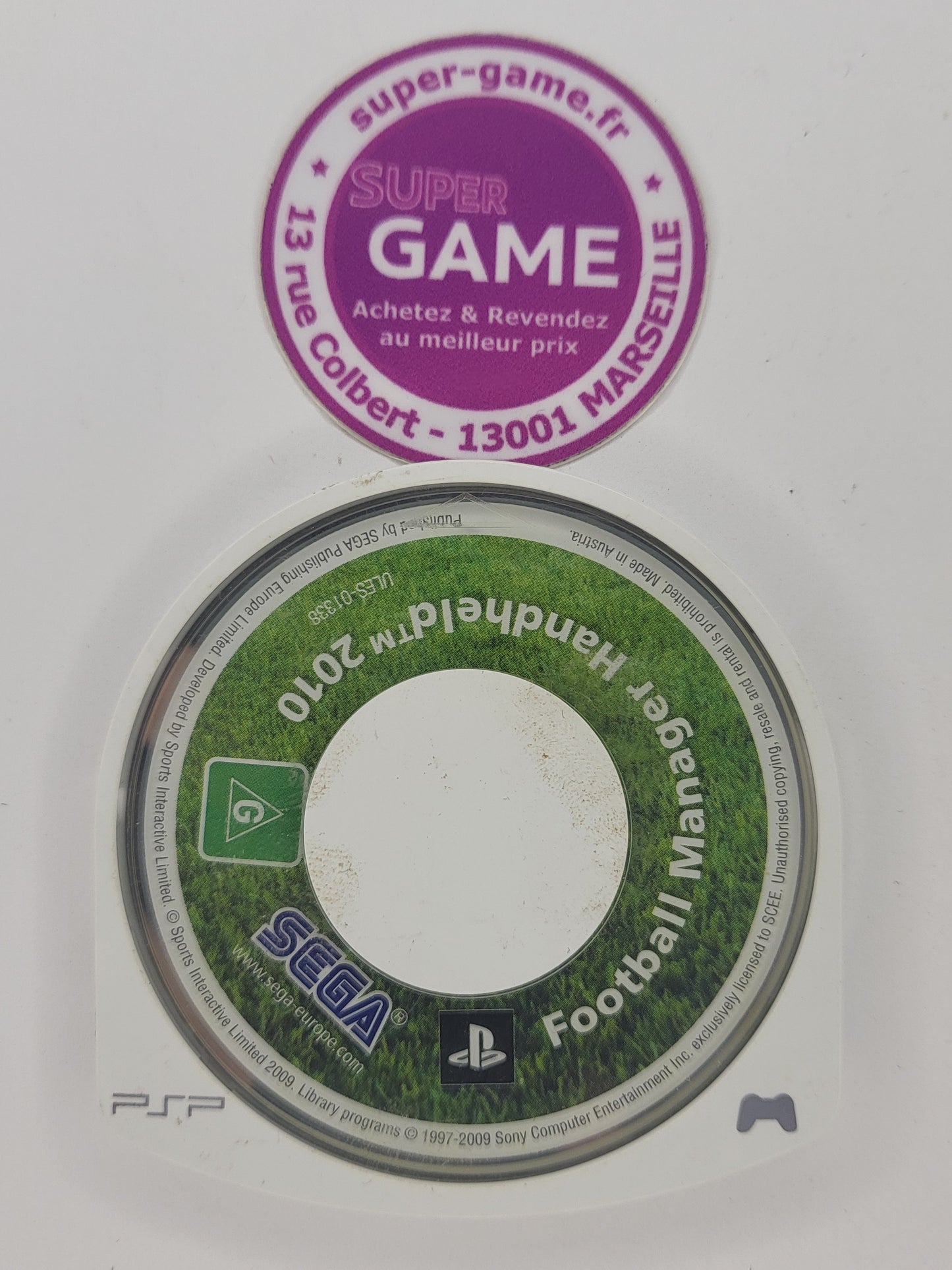 FOOTBALL MANAGER HANDHELD 2010 - sans boite - PSP