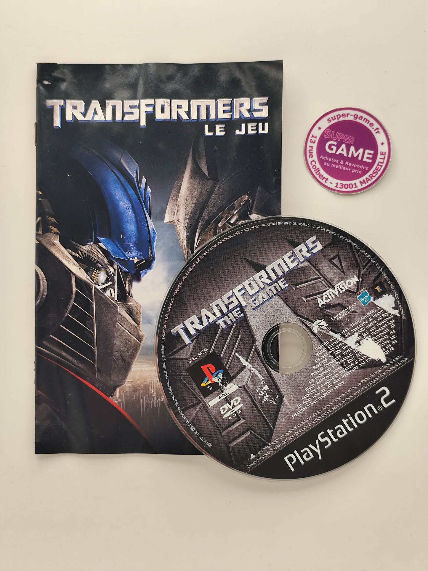 TRANSFORMERS LE JEU - PS2