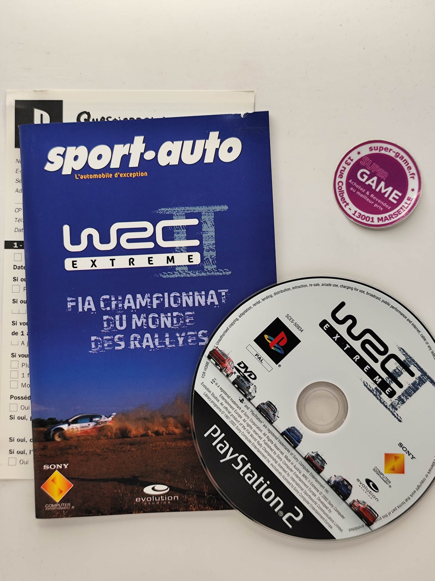 WRC EXTREME II - PS2