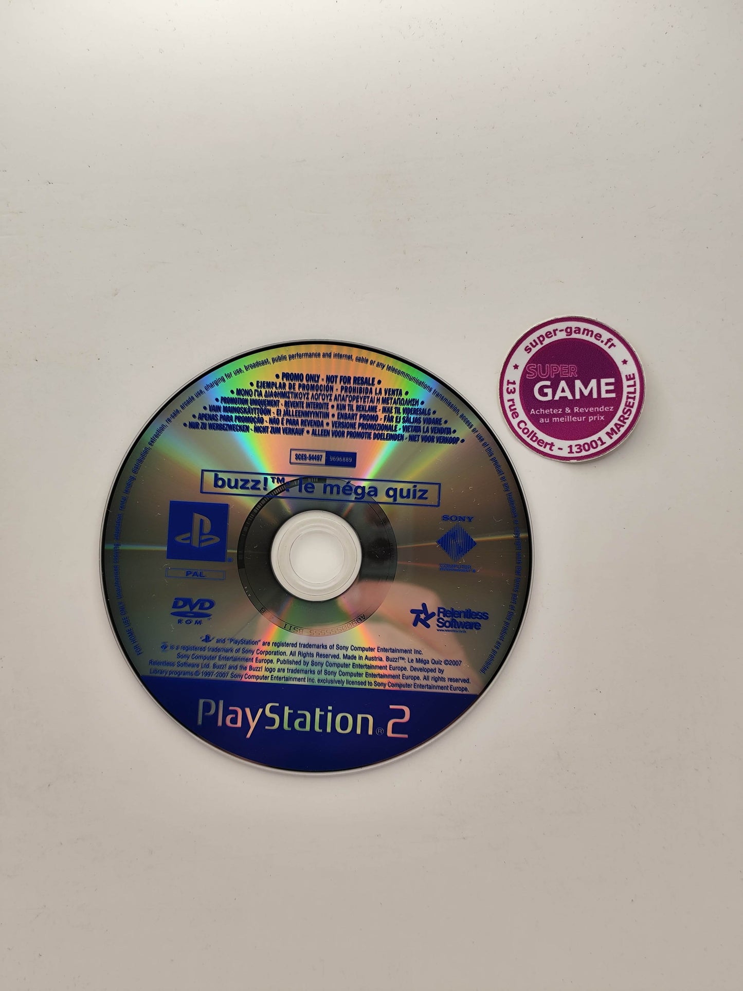 BUZZ! LE MEGA QUIZ - PS2