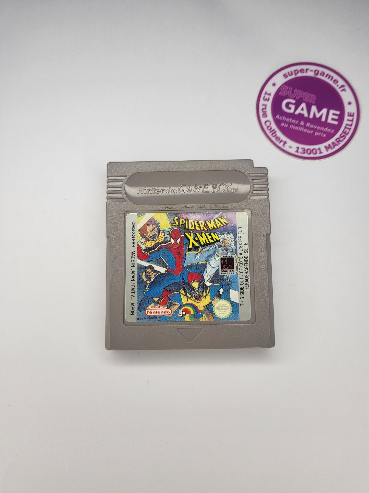 SPIDER-MAN X-MEN - sans boite - GAMEBOY