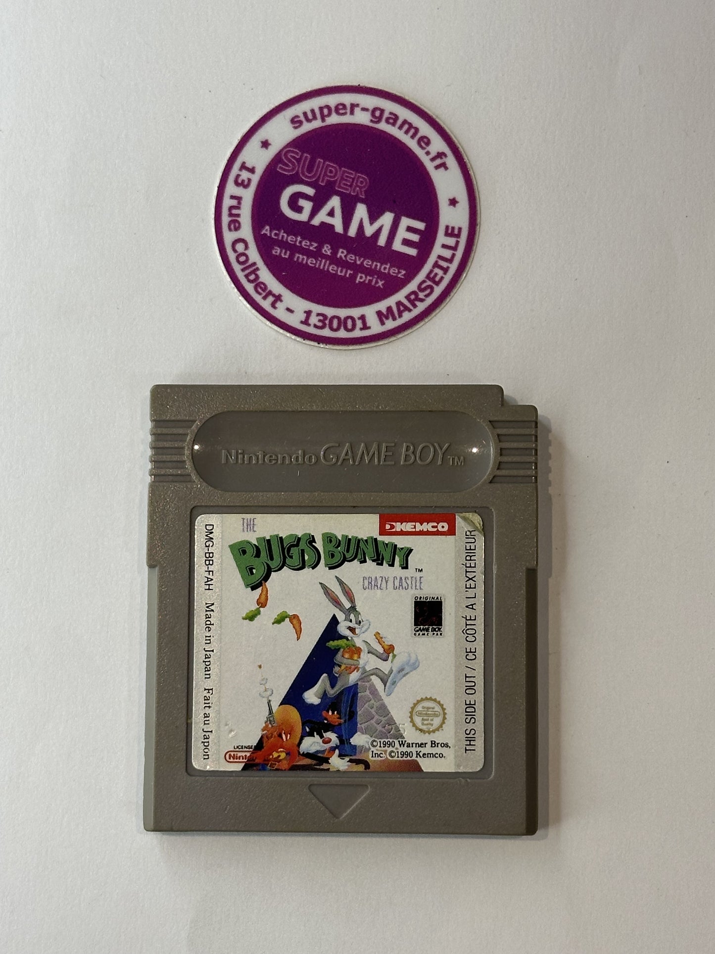THE BUGS BUNNY CRAZY CASTLE - sans boite - GAMEBOY