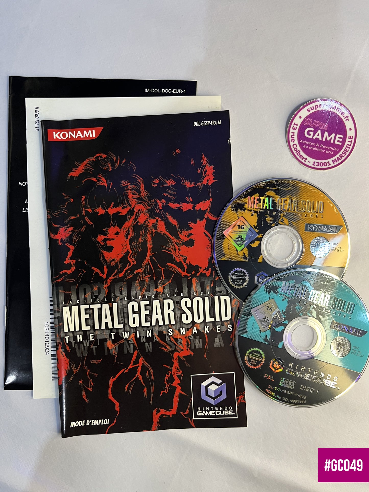 Metal Gear Solid The Twin Snakes - #GC049