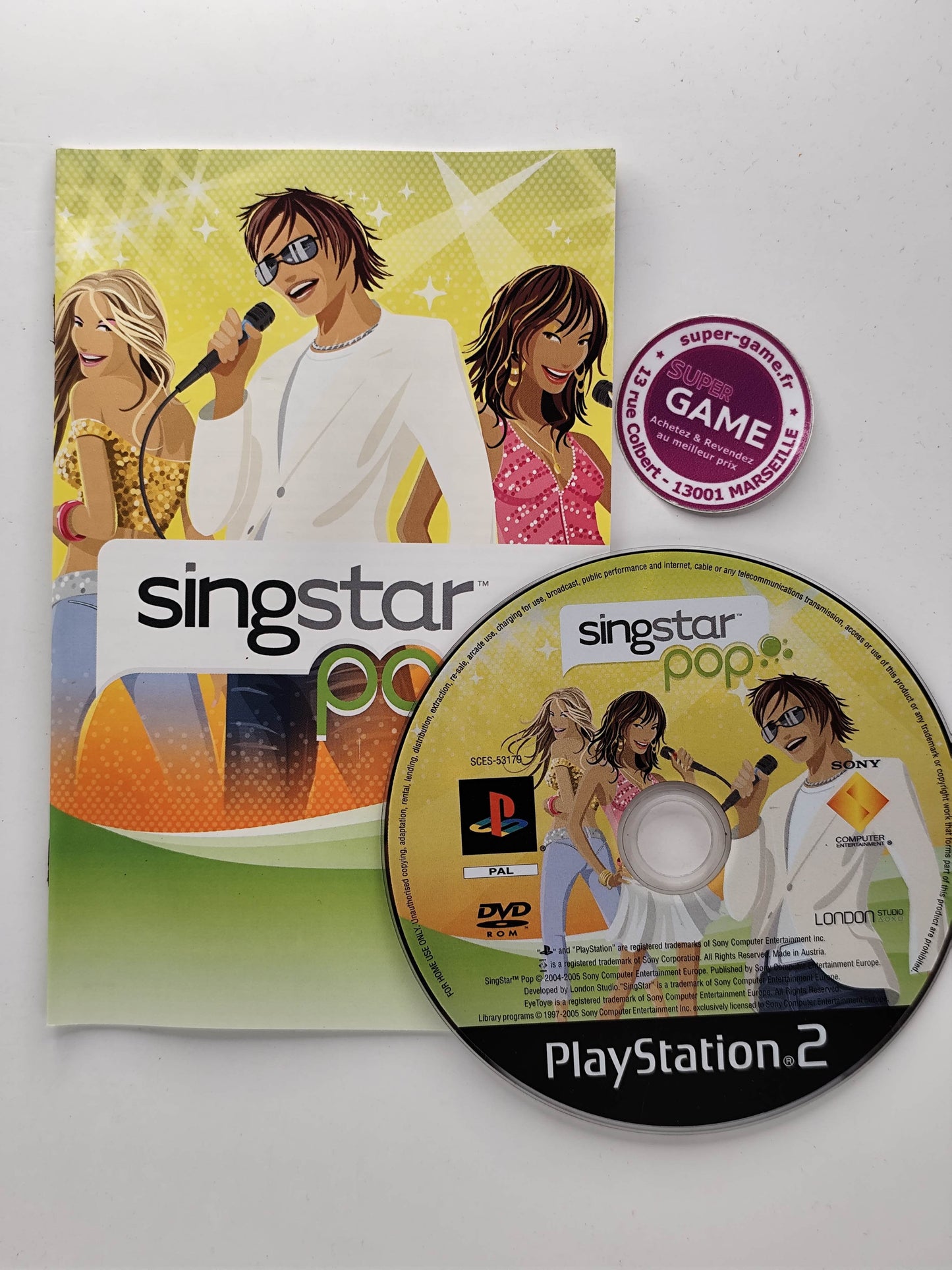 SINGSTAR POP - PS2