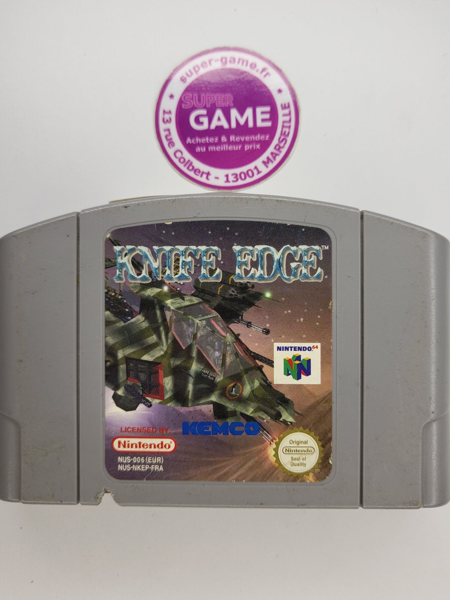 KNIFE EDGE - sans boite - NINTENDO64