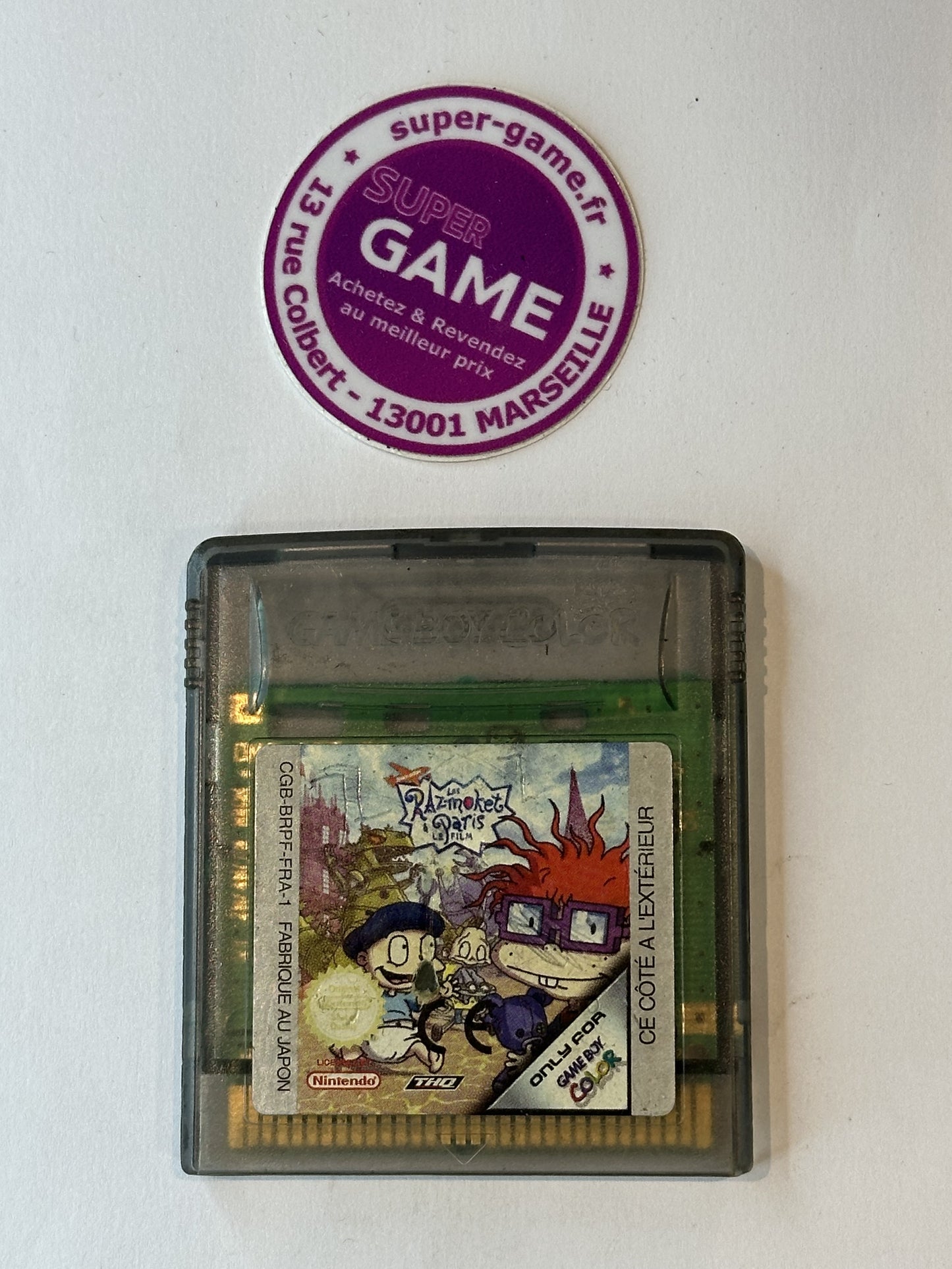 LES RAZMOKET A PARIS LE FILM - sans boite - GAMEBOY COLOR