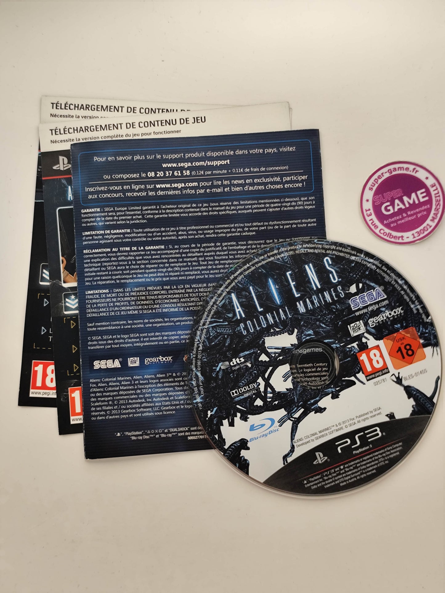 ALIENS COLONIAL MARINES - PS3