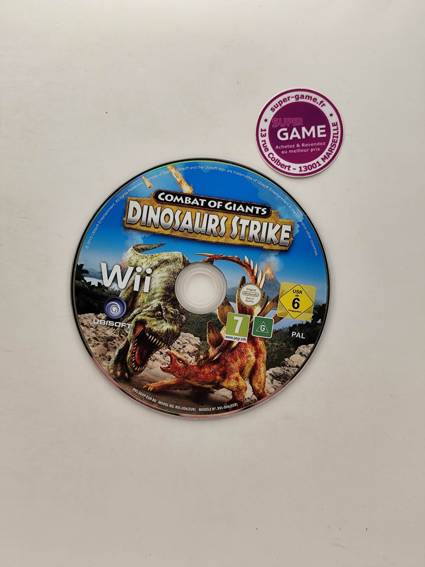 COMBAT DE GEANTS DINOSAURES - Wii