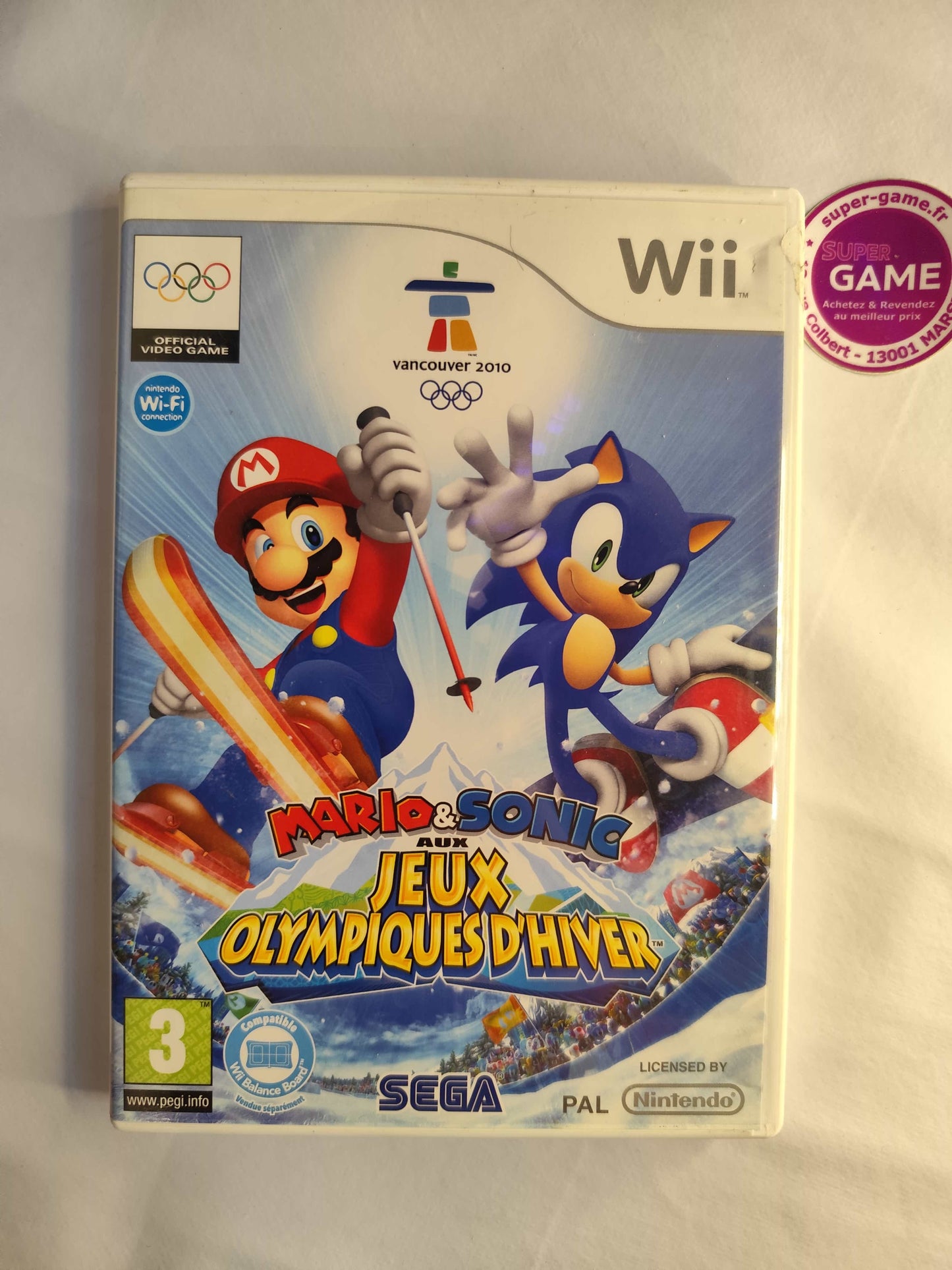 Mario & Sonic aux Jeux Olympiqes d'Hiver - #WI020