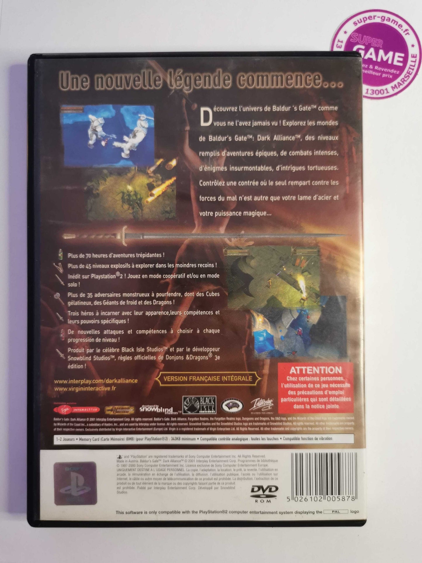 Baldur's Gate Dark Alliance