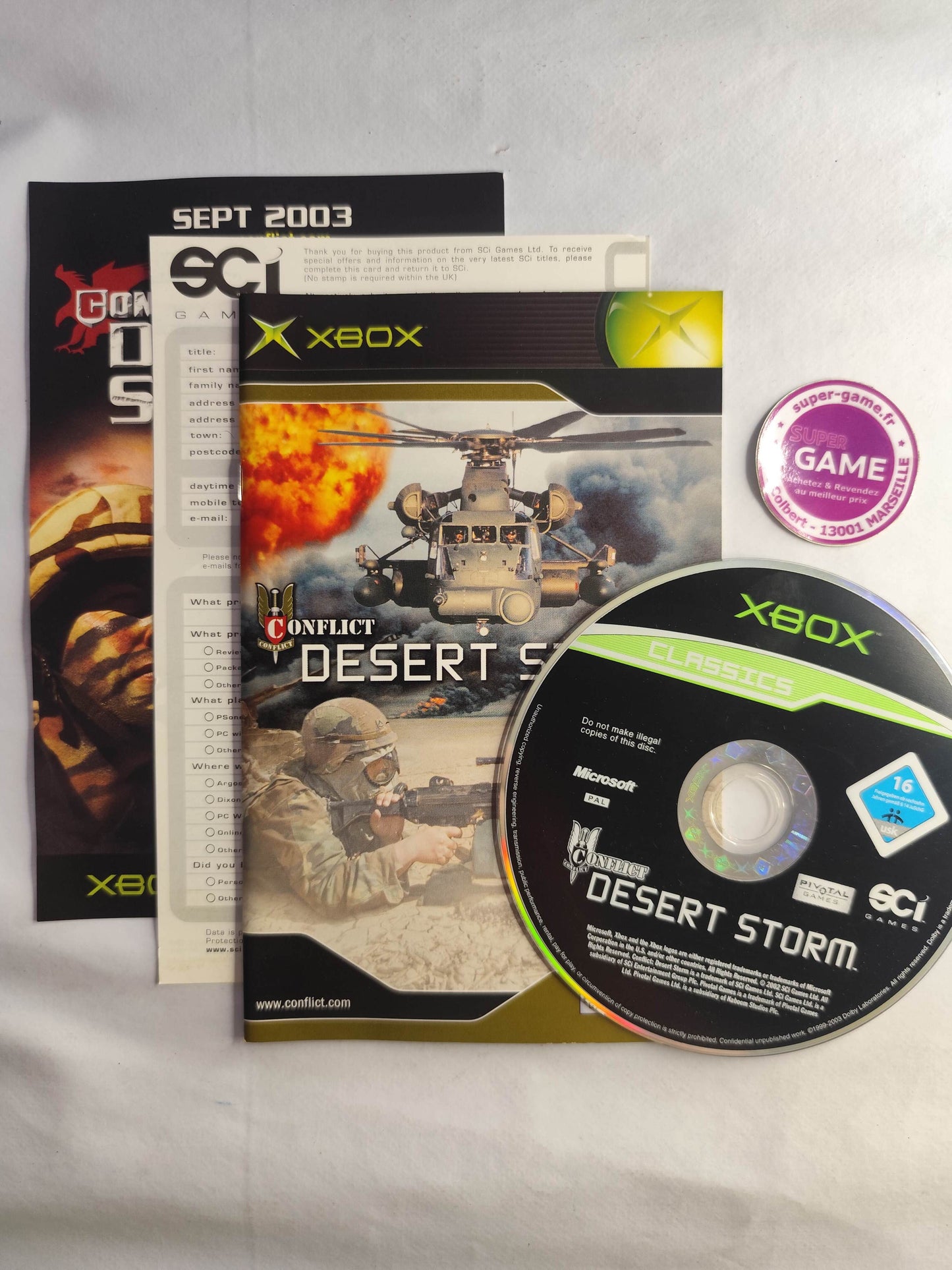 CONFLICT: DESERT STORM Classics - XBOX