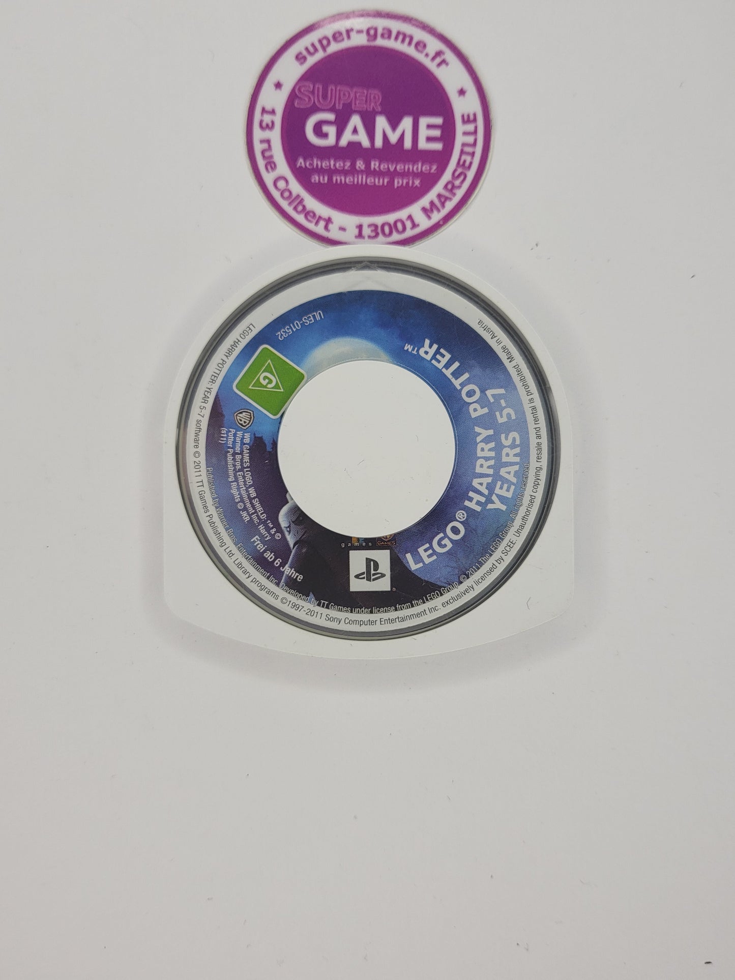 LEGO HARRY POTTER YEARS 5-7 - sans boite - PSP