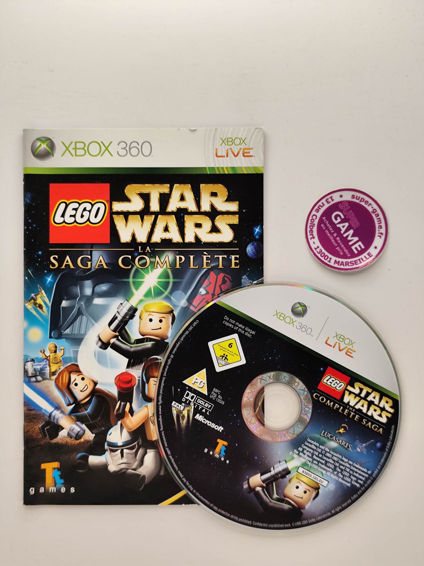 LEGO STAR WARS LA SAGA COMPLETE - XBOX360