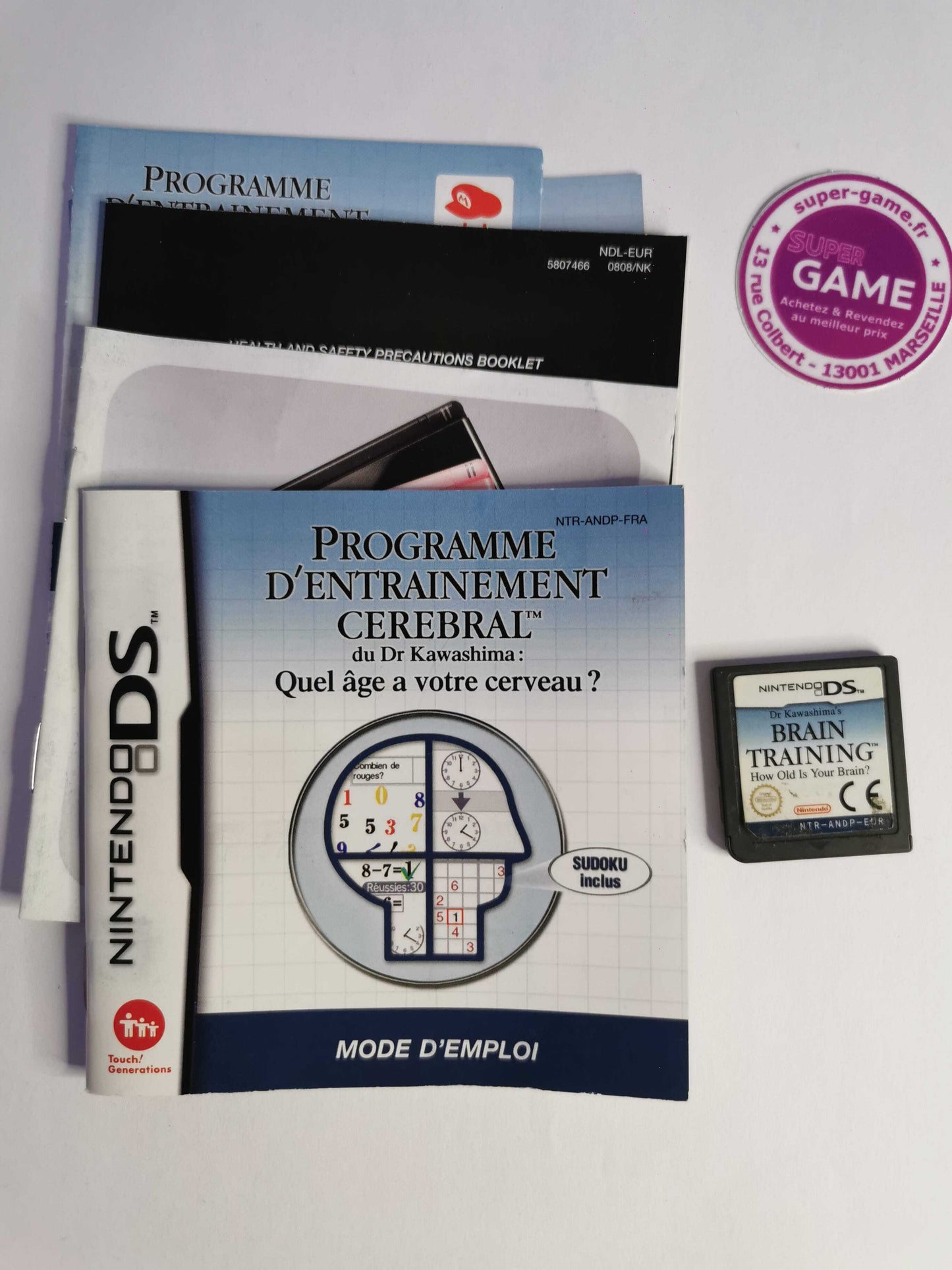 Programme d'Entrainement Cérebral du Dr Kawashima