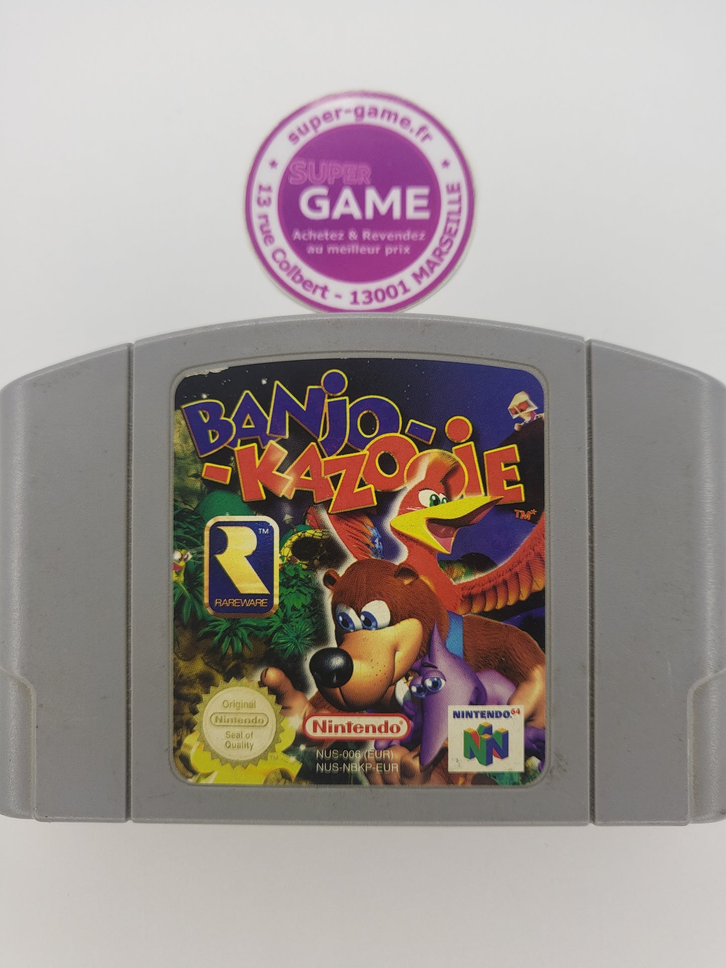 BANJO KAZOOIE - sans boite - NINTENDO64