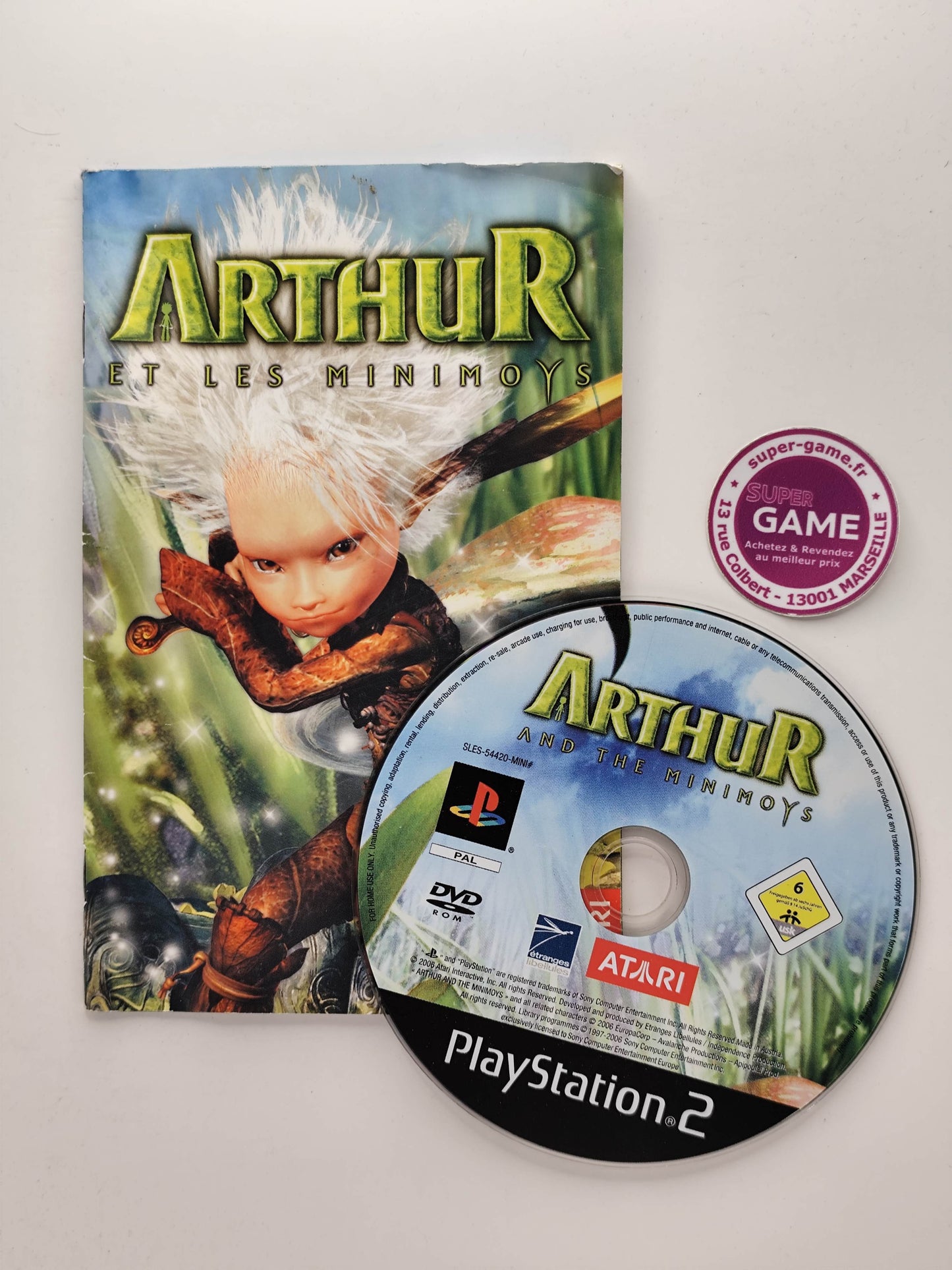 ARTHUR ET LES MINIMOYS - PS2