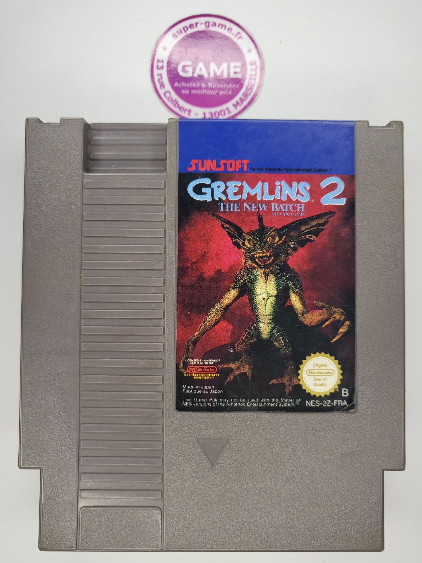 GREMLINS 2 THE NEW BATCH THE VIDEO GAME - sans boite - NES