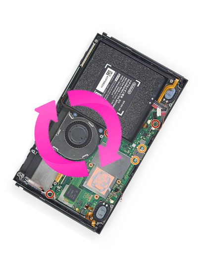 Remplacement Carte Mère Switch