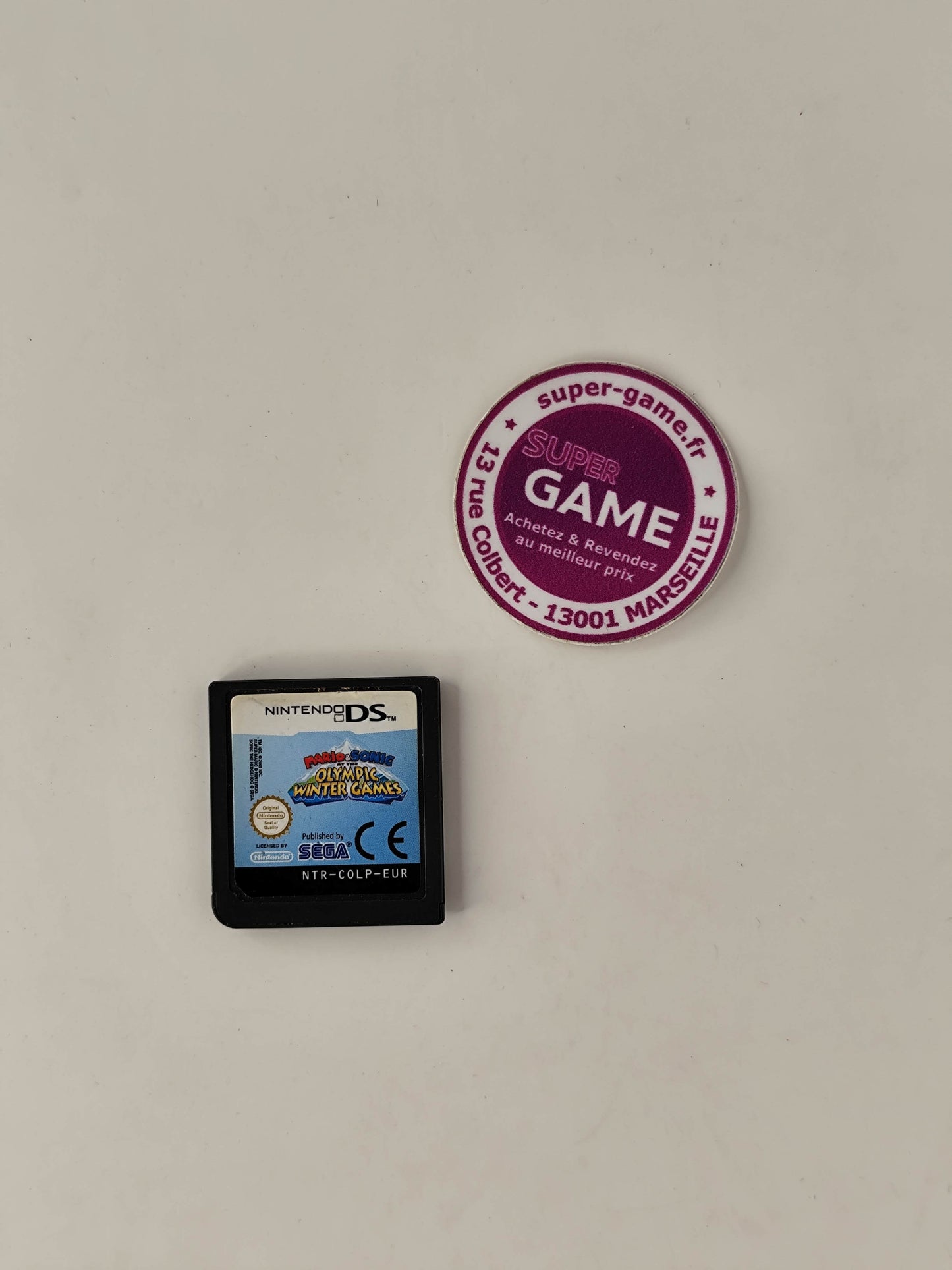 MARIO & SONIC AUX JEUX OLYMPIQUES D'HIVER - DS