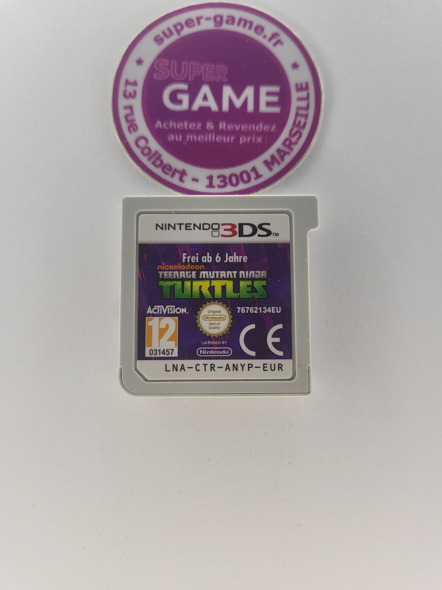 TEENAGE MUTANT NINJA TURTLES - sans boite - 3DS