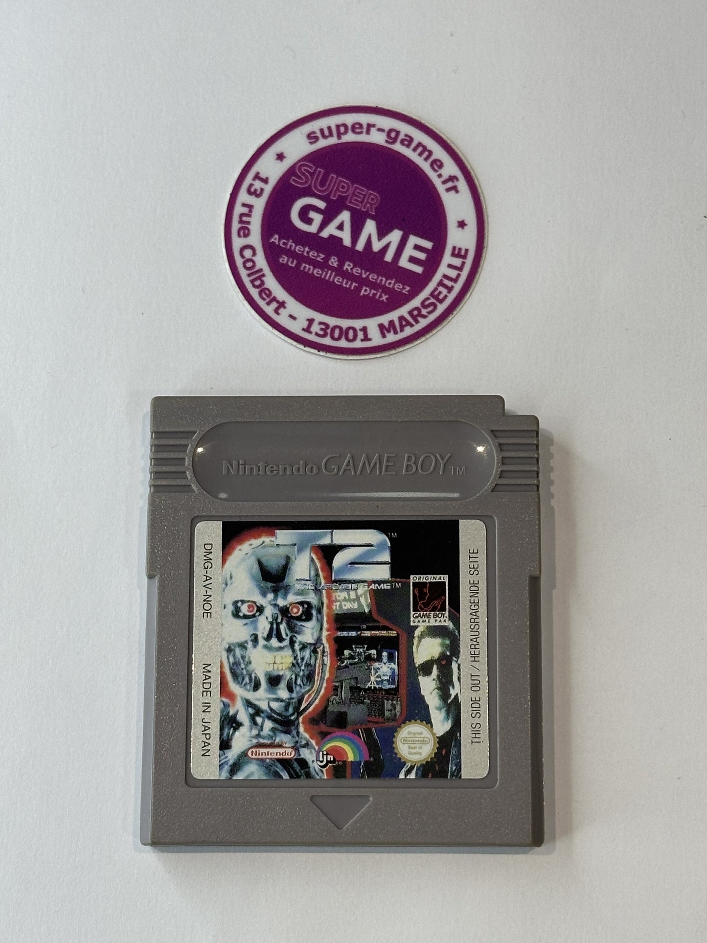 TERMINATOR 2 THE ARCADE GAME - sans boite - GAMEBOY