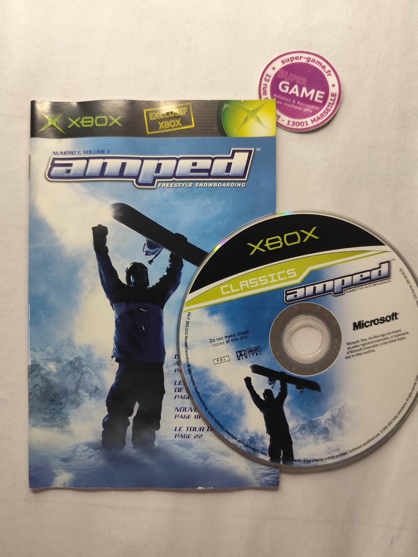 AMPED FREESTYLE SNOWBOARDING Classics - XBOX