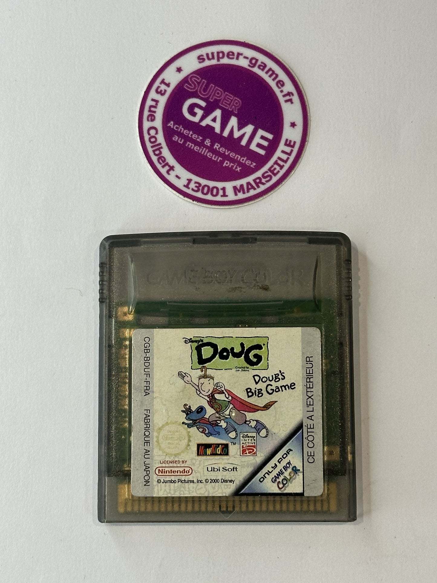 DOUG DOUG'S BIG GAME - sans boite - GAMEBOY COLOR