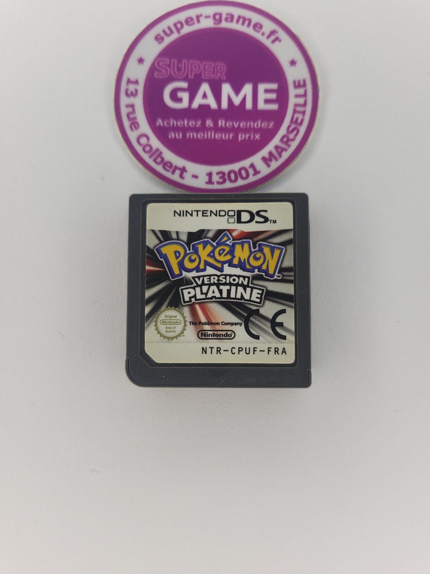 POKEMON VERSION PLATINE - sans boite - DS