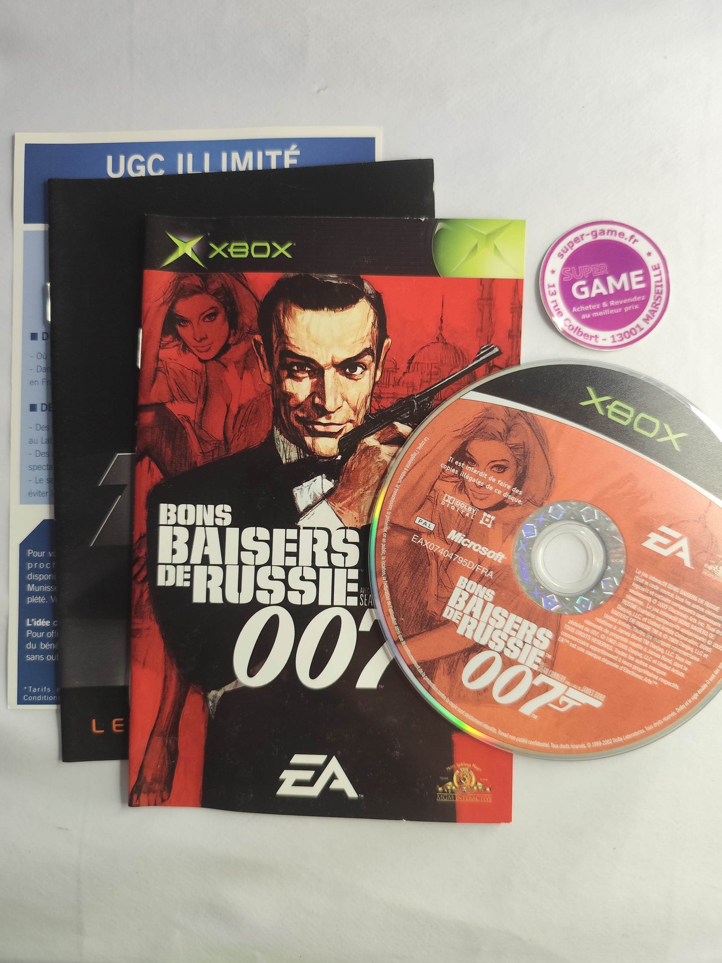 BONS BAISERS DE RUSSIE 007 - XBOX