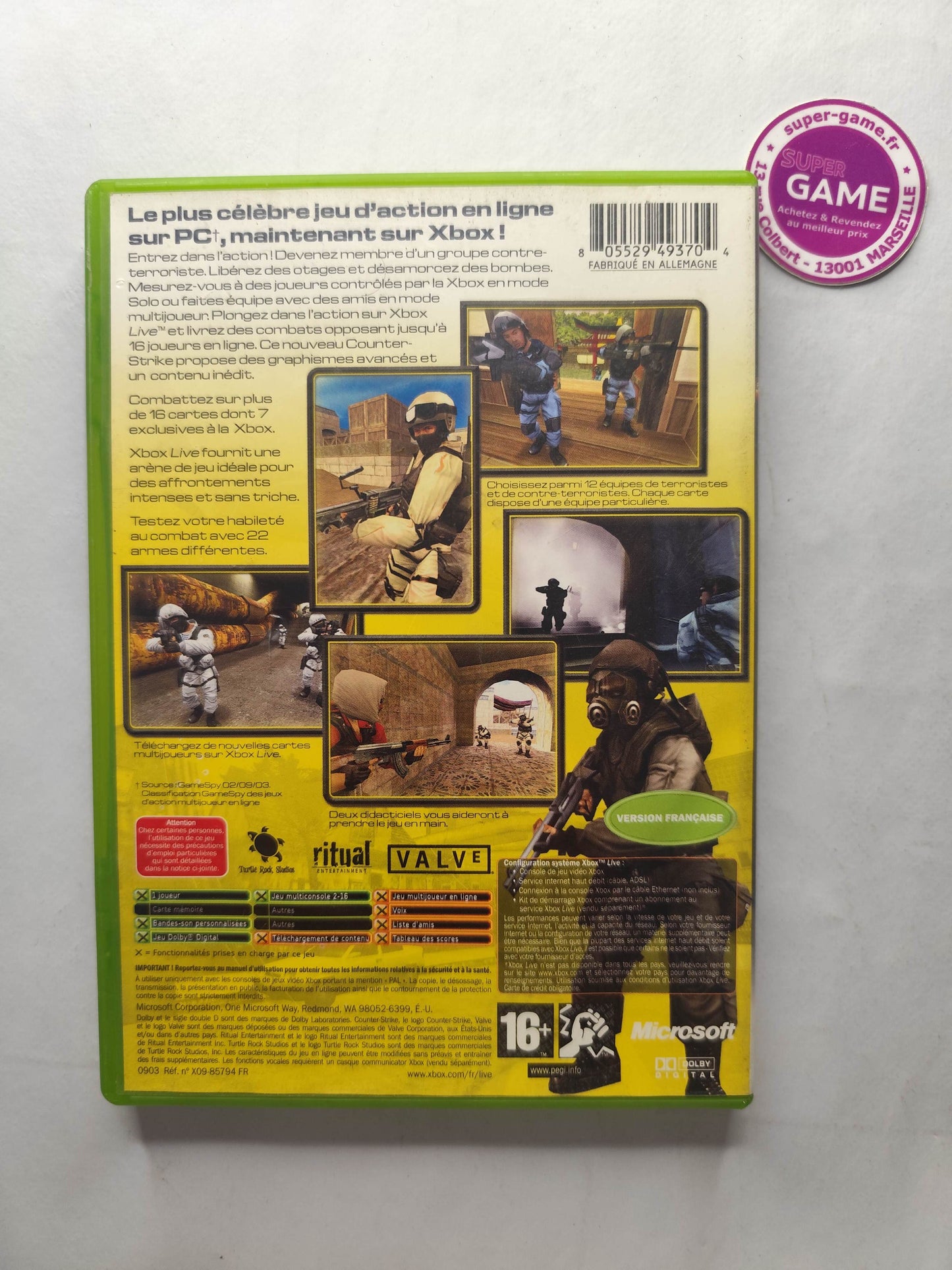 COUNTER STRIKE - XBOX