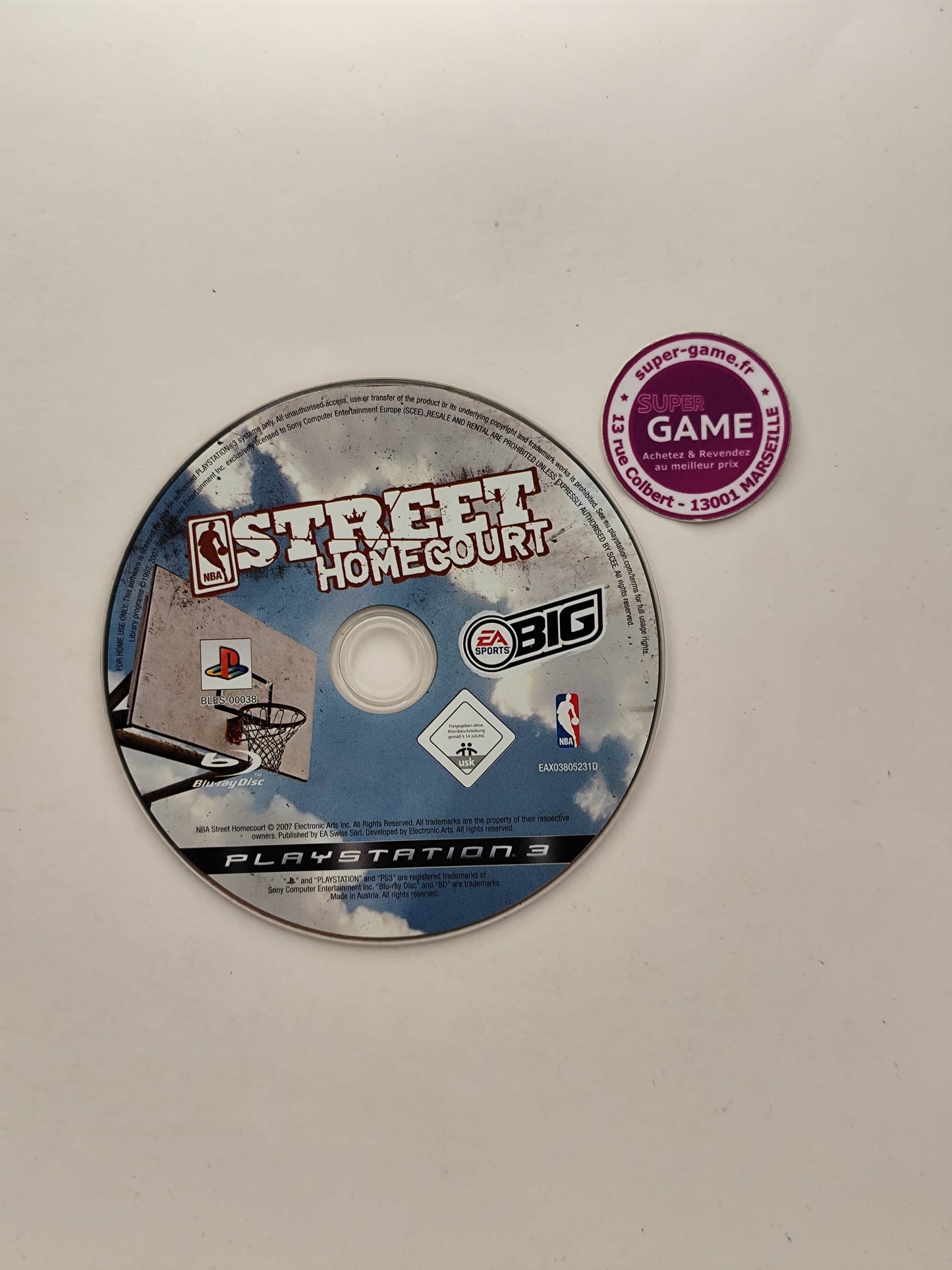 NBA STREET HOMECOURT - PS3