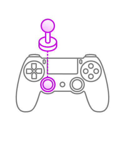 Joystick Manette PS4