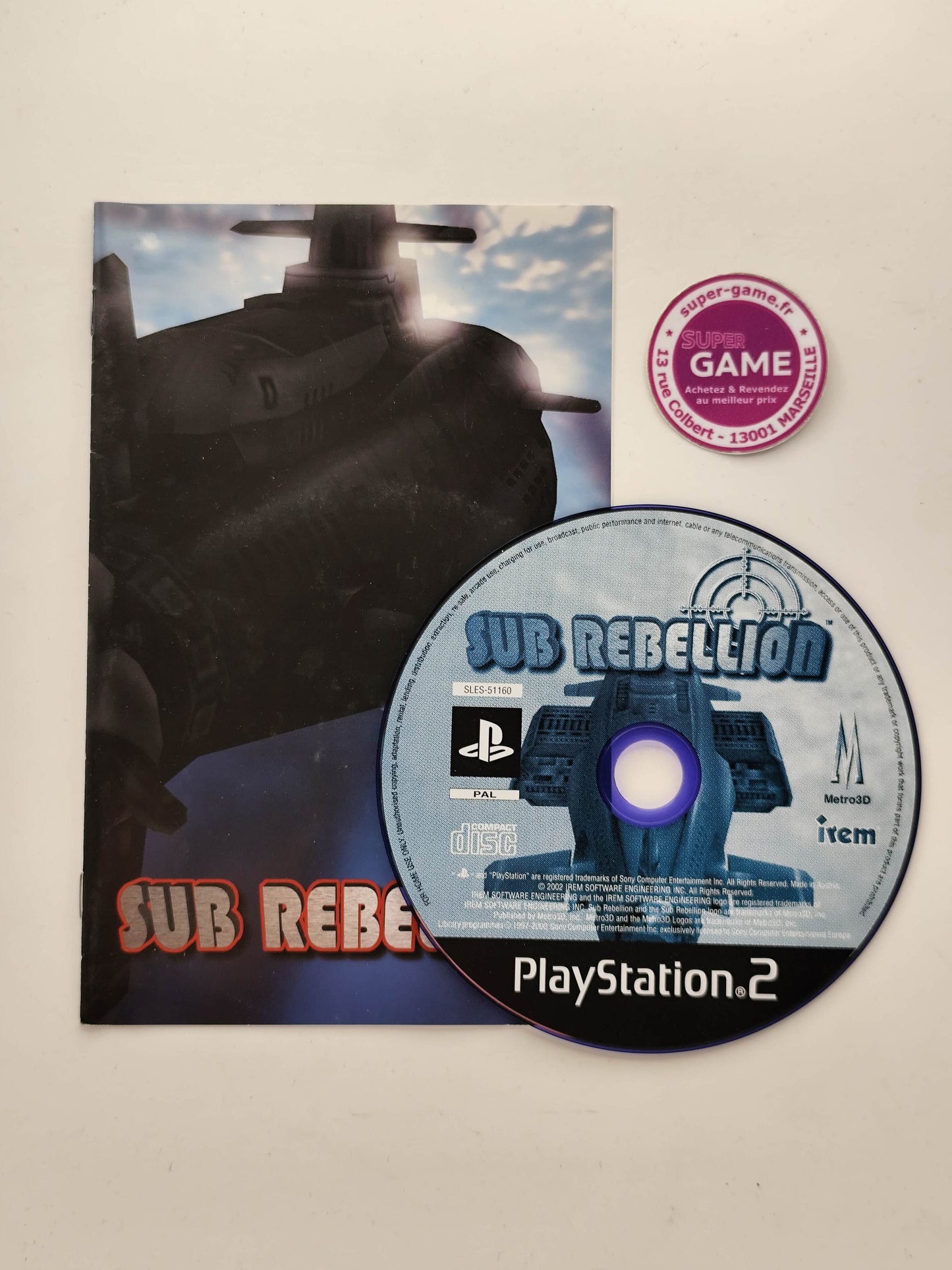 SUB REBELLION - PS2