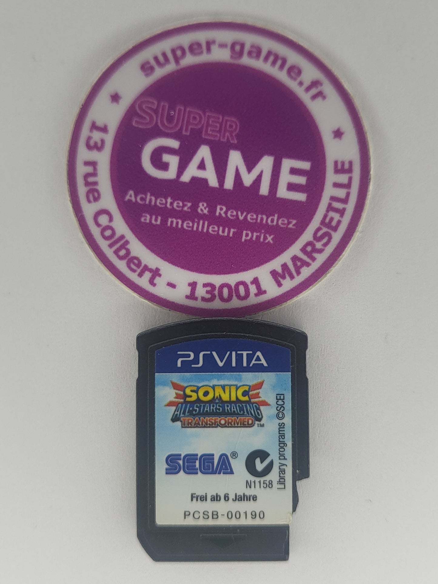 SONIC ALL STAR RACING TRANSFORMED - sans boite - PSVITA